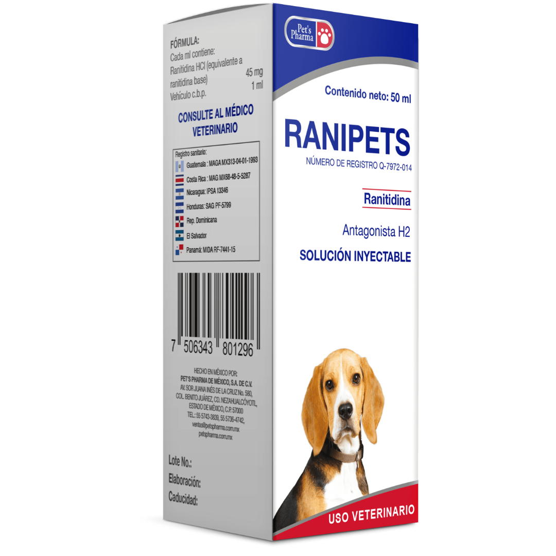 Ranipets Solución Inyectable 50ml - Pet's Pharma Ranipets Solución Inyectable 50ml - Pet's Pharma